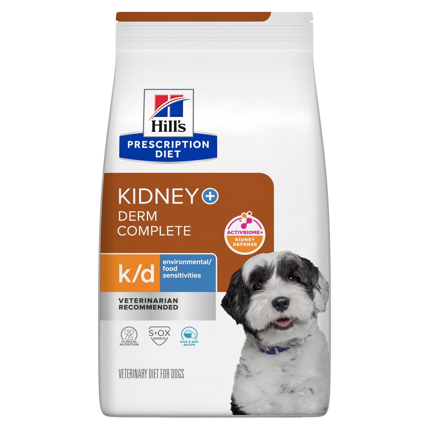 k/d Kidney + Derm Complete Dog Food