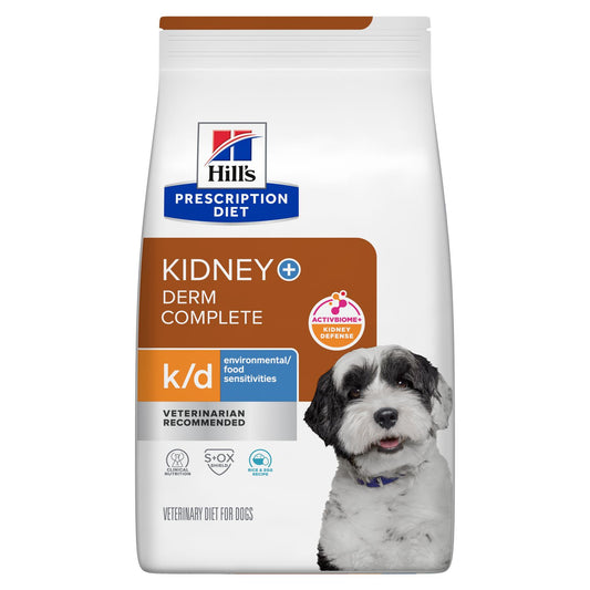 k/d Kidney + Derm Complete Dog Food