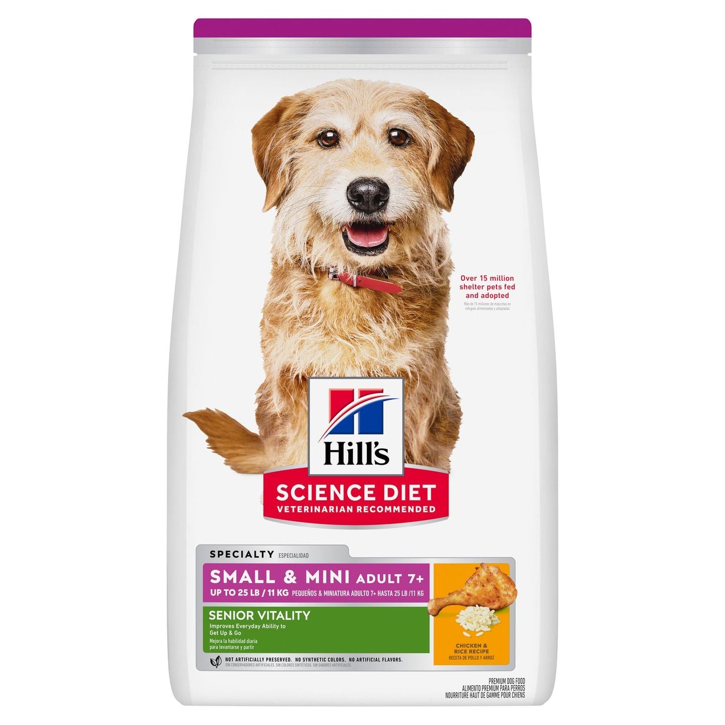 Adult 7+ Senior Vitality Small & MIni Dog Food